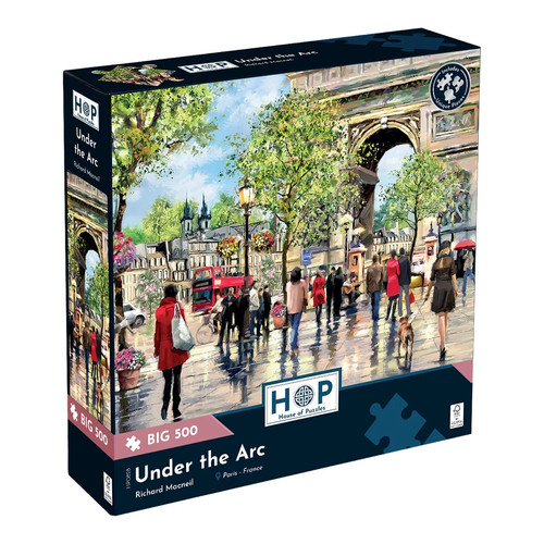 House puzzles big 500 - house,