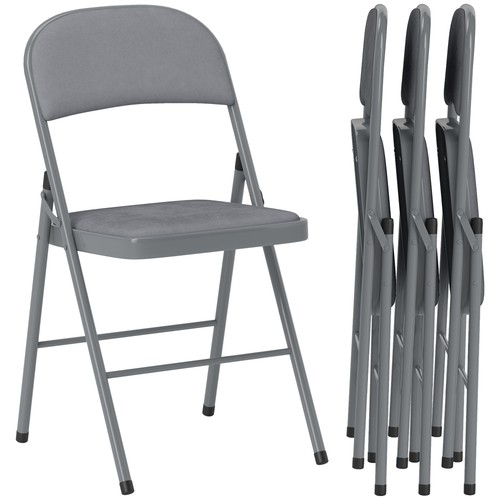 Homcom folding chairs set - homcom,