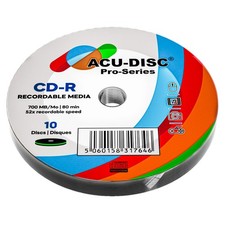 10 Pack ACU-DISC Pro-Series