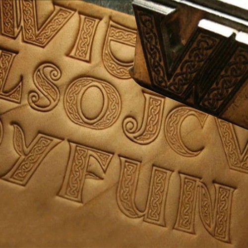 Handmade celtic alphabet - handmade,