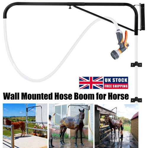 Horse hose boom swinging arm - boom,