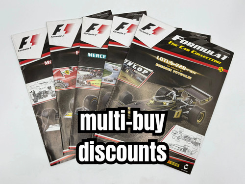 Car collection magazines - f1,
