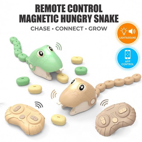 Magnetic snake game - magnetic, remote