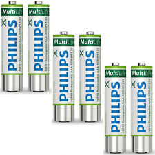 6 x AAA Rechargeable batteries for Philips SBC HB550S Headphones 700mAh NiMh