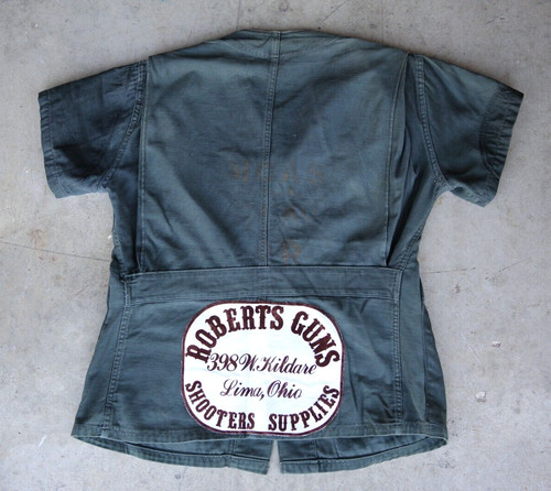 Vtg hunting gun jacket - gun,