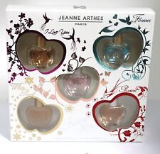 JEANNE ARTHES AMORE 5 X 7ML EDP MINIATURE PERFUMES FOR HER "GIFT SET" NEW