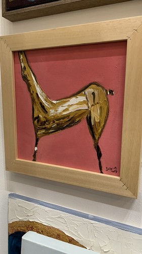 Framed abstract original - original, oil