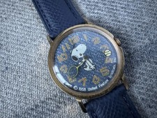 1970s Timex Snoopy Tennis Blue