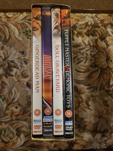 Demonic dolls dvd - 4, box