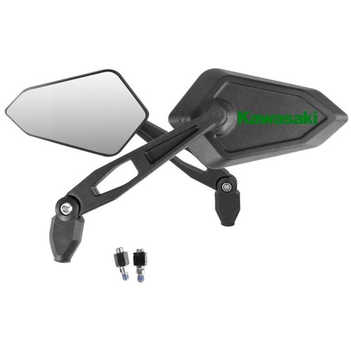 Pair street mirrors green - pair,