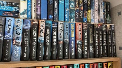 Clive cussler books - clive,
