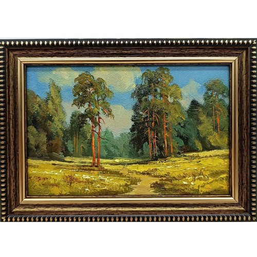 Country road original oil - original,