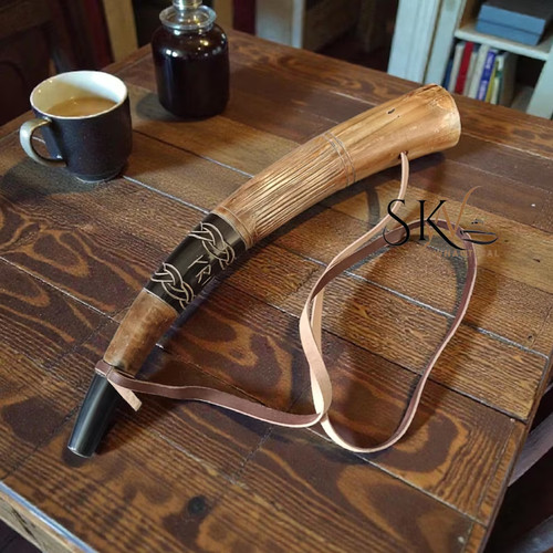 Handmade viking signal horn - viking,