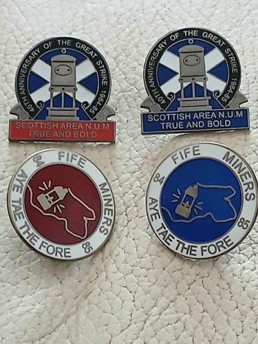 Set scottish area miners - area,