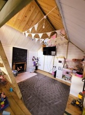 Children's Playhouse 10ft x 8ft Plus KidKraft Grand Corner Kitchen RRP £2000