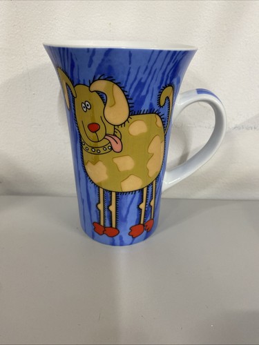 Large latte coffee mug dog - mug,