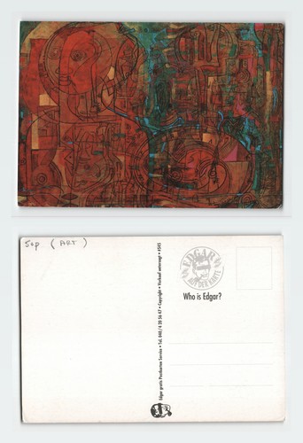 Vintage postcard edgar - postcard,