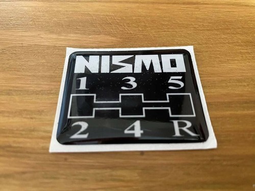 Nismo 5spd domed decal - nismo,