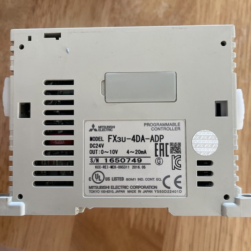 Mitsubishi fx3u 4da adp - mitsubishi, fx3u-4da-adp
