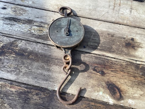 Salter vintage brass - brass, spring