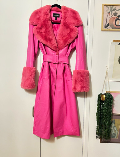 Forever new womens pink faux - new,
