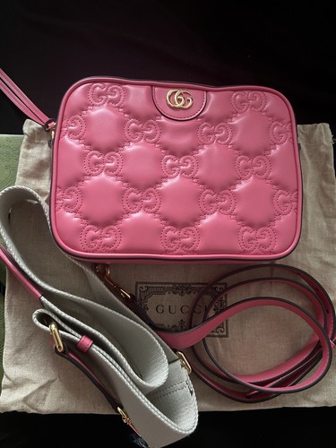 Gucci pink matelasse small - gucci,