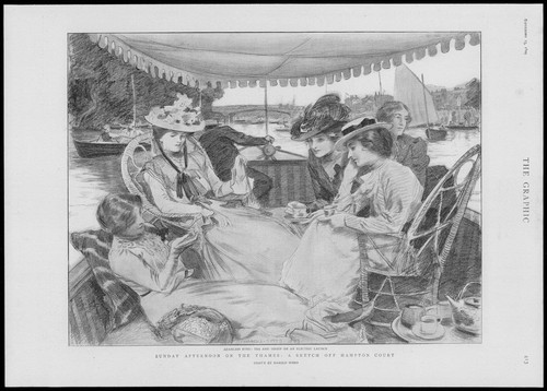 1899 london thames hampton - -,