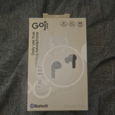 New GOJI  Wireless Earphones - Bluetooth In Ear Earbuds -GDTWS22-Black