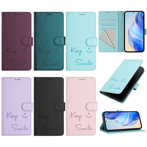 Leather flip wallet phone case - leather,