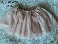 Next Girls Pink Tutu Tulle
