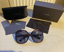 TOM FORD Rhi Sunglasses Plum Frame With Original Case & Box