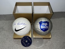 Joga Bonito Very Rare Boxed Signed Eric Cantona Balls Original 2006 Complete Set