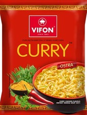 Vifon Curry Instant Chicken Noodles 70g - 24 Pack