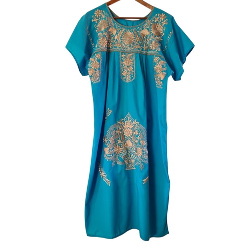 Mexican floral embroidered - mexican,