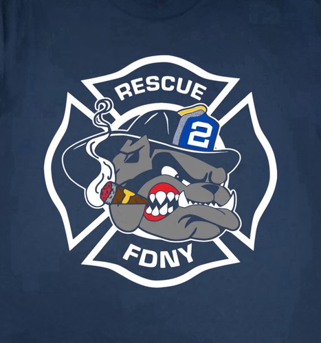 Fdny rescue 2 tee - rescue,