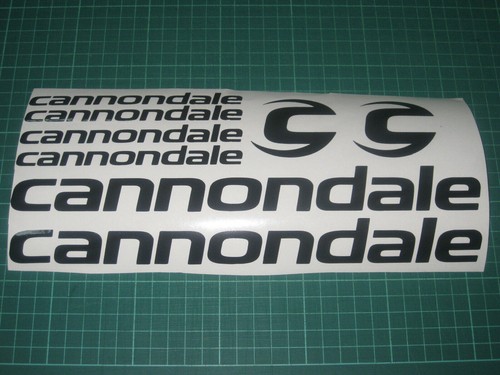 Cannondale cycling decals - cannondale,
