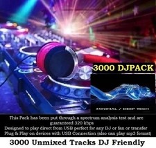 Minimal Deep Tech Music USB 64GB | 2021/22/23 | 320kbps | DJ or Fan