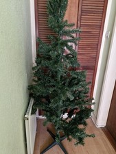 7ft Artificial   Christmas Tree.  Ex Tesco . Branches Bend To Shape