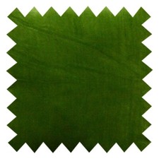 Moss Green Cotton Velvet