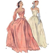 50s Pattern – Strapless