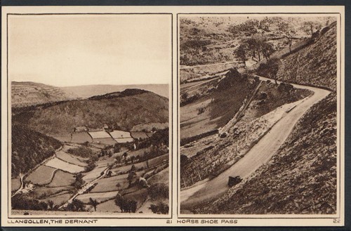 Wales postcard llangollen - wales,