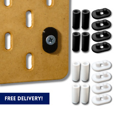 IKEA SKADIS Series Pegboard Hooks Wall Mount Clip Screw Adapter Hanging Mounting