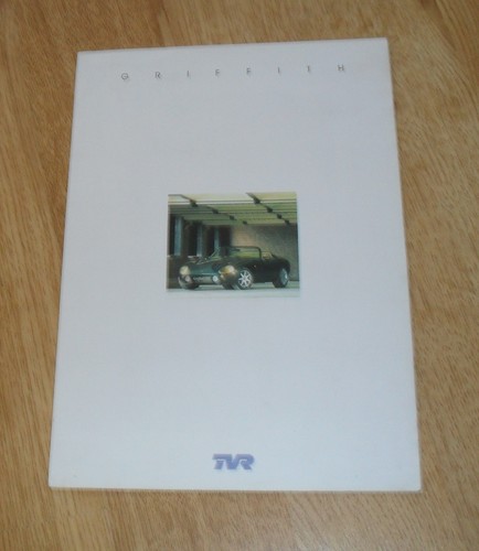 Tvr griffith 500 brochure - griffith,