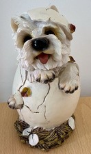 Westie egg ornament - an, west