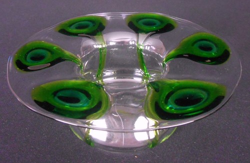 Large hand blown hat form - large,
