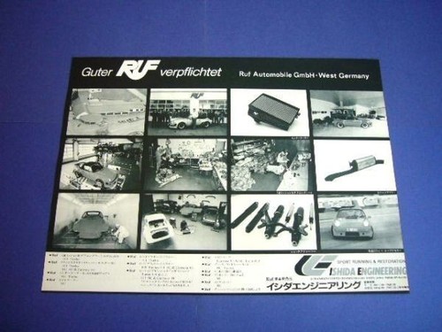 Ruf roof advertisement german - advertisement,