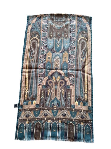 Etro paisley scarf silk - etro,