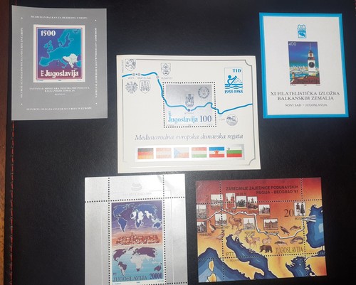 Yugoslavia stamp sheets job - yugoslavia,