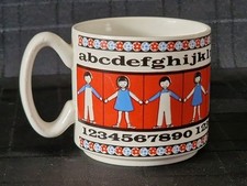 His Lordship Mug by Dorn Williams, 1968 Alphabet Cup - RARE - Pre-Owned