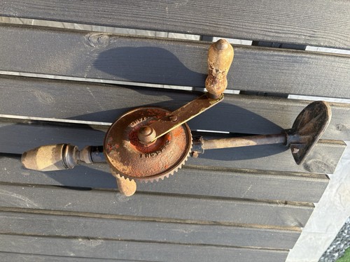 Vintage stanley ratchet brace - vintage,
